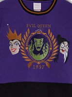 Disney Snow White and the Seven Dwarfs Evil Queen Crest Panel Crewneck - BoxLunch Exclusive