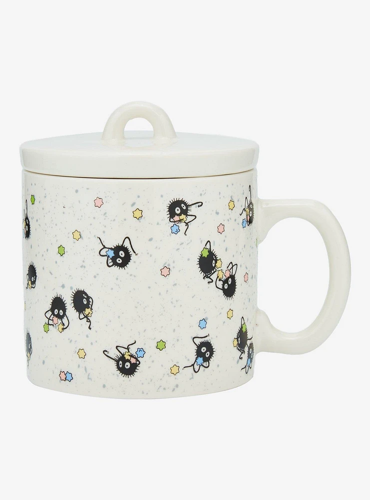 Studio Ghibli® Spirited Away Soot Spirited Mug & Lid Set - BoxLunch Exclusive