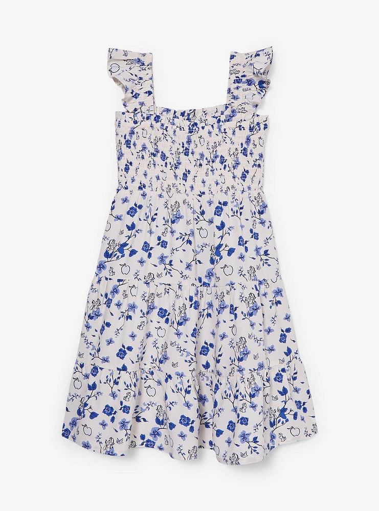 Disney Snow White and the Seven Dwarfs Floral Critters Ruffled Toddler Dress