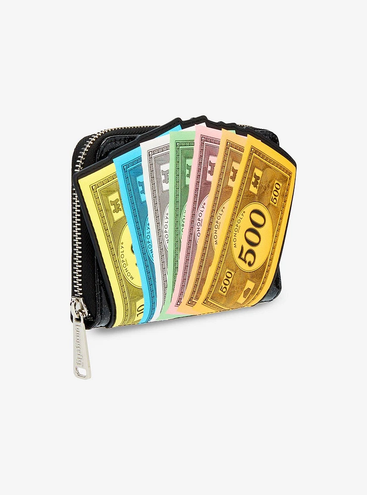 Loungefly Monopoly Money Small Zip Wallet