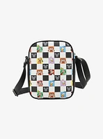 Loungefly Disney Mickey & Friends Checkered Crossbody Bag - BoxLunch Exclusive