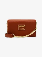 Loungefly Harry Potter Elder Wand Brown Crossbody Bag — BoxLunch Exclusive