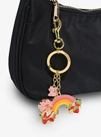 Strawberry Shortcake Rainbow Scented Multi Charm Keychain