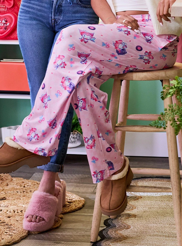 Sanrio Kuromi & My Melody Cherry Allover Print Sleep Pants — BoxLunch Exclusive