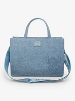 Loungefly Disney Lilo & Stitch Denim Stitch Handbag - BoxLunch Exclusive