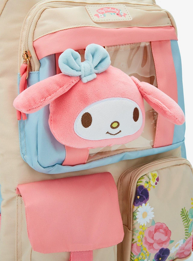 Anime Merch Sanrio My Melody Full Size Pocket Backpack  display picture 1