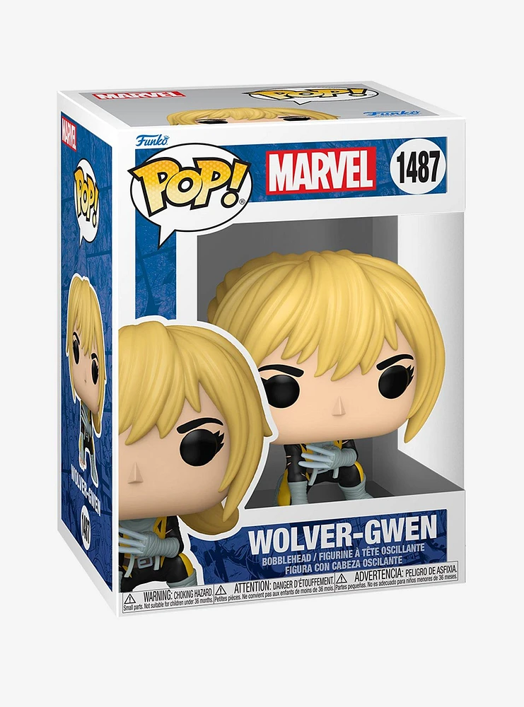 Funko Pop! Marvel Spider-Gwen: Gwenverse Wolver-Gwen Vinyl Figure