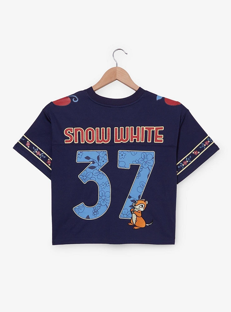 Disney Snow White and The Seven Dwarfs Cropped Women's Football Jersey - BoxLunch Exclusive