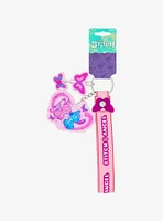 Disney Lilo & Stitch Angel & Stitch Butterfly Keychain