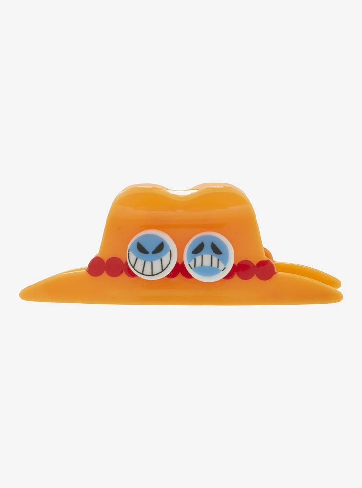 One Piece Portgas D. Ace Hat Figural Claw Clip