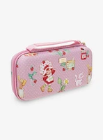Sonix Strawberry Shortcake Strawberry & Custard Polka Dot Nintendo Switch Carrying Case