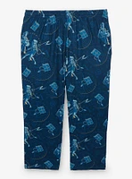 Disney Atlantis: The Lost Empire Milo & Kida Allover Print Women's Plus Sleep Pants - BoxLunch Exclusive