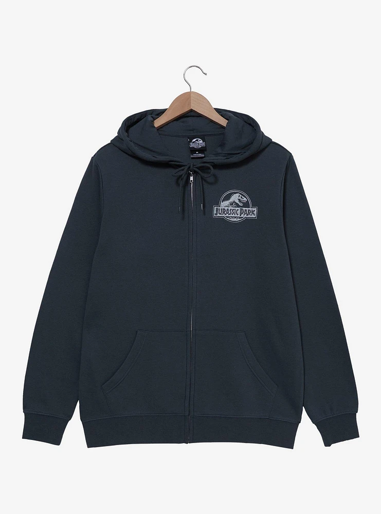 Jurassic Park T-Rex Chase Zippered Hoodie - BoxLunch Exclusive