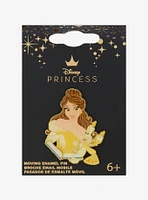 Loungefly Disney Beauty and The Beast Belle Book Moving Enamel Pin