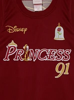 Disney Beauty and the Beast Belle Women's Cropped Basketball Jersey — BoxLunch Exclusive