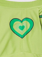 The Powerpuff Girls Buttercup Women's Cropped Football Jersey — BoxLunch Exclusive