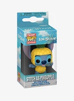 Funko Pocket Pop! Disney Lilo & Stitch Stitch as Pineapple Vinyl Keychain - BoxLunch Exclusive