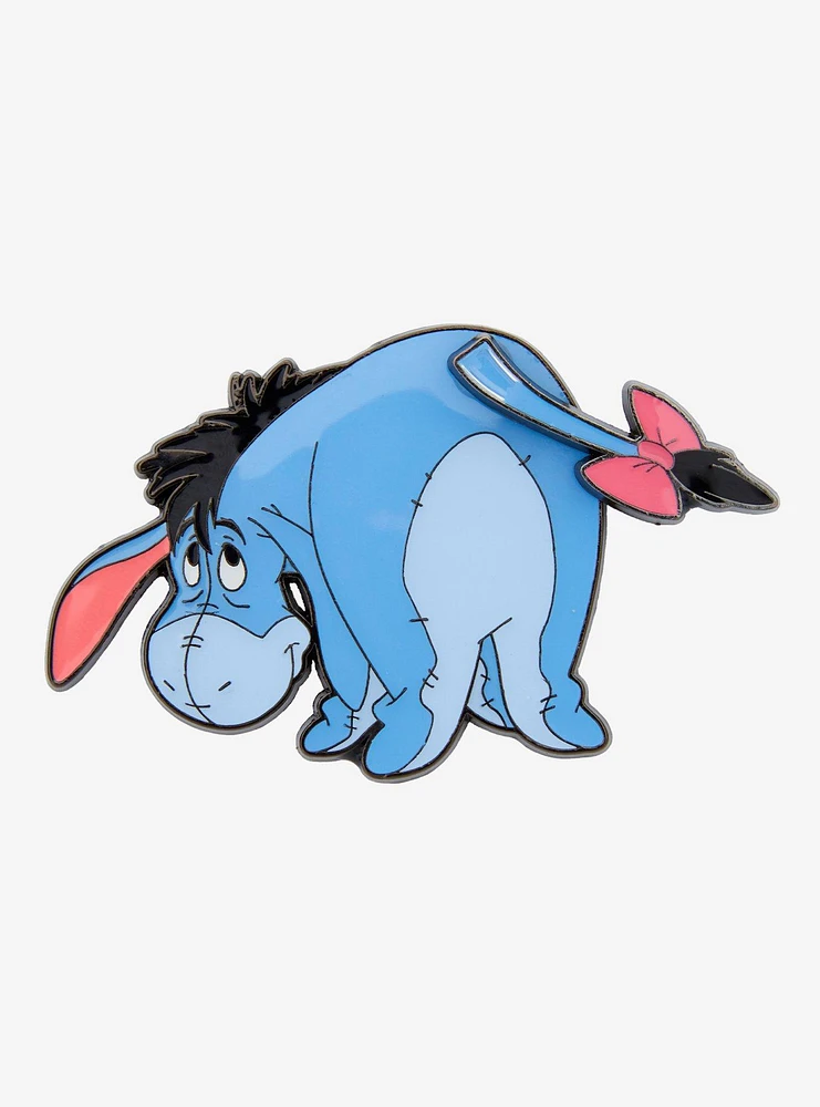 Loungefly Disney Winnie the Pooh Eeyore Spinning Tail Enamel Pin