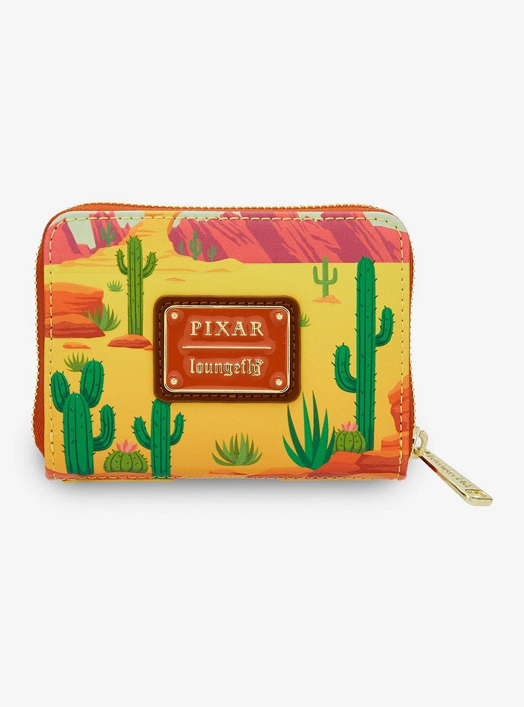 Loungefly Disney Pixar Cars Lightning McQueen and Mater Zip Wallet — BoxLunch Exclusive