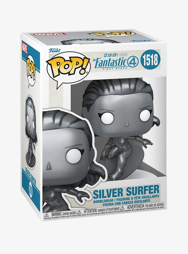 Funko Pop! Marvel The Fantastic Four: First Steps Silver Surfer Vinyl Figure