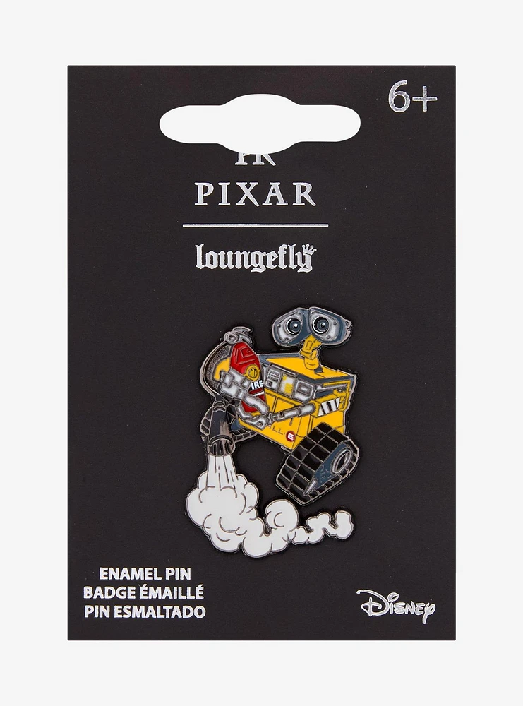 Loungefly Disney Pixar WALL-E Fire Extinguisher Flight Enamel Pin