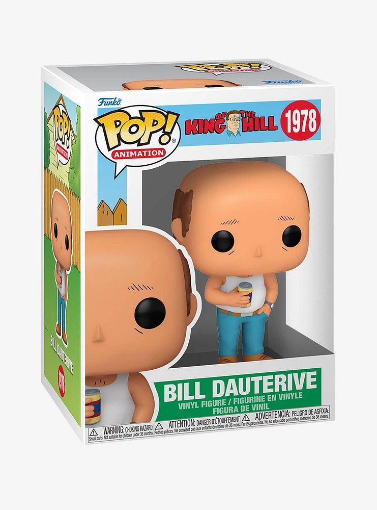 Funko Pop! Animation King of the Hill Bill Dauterive Vinyl Figure