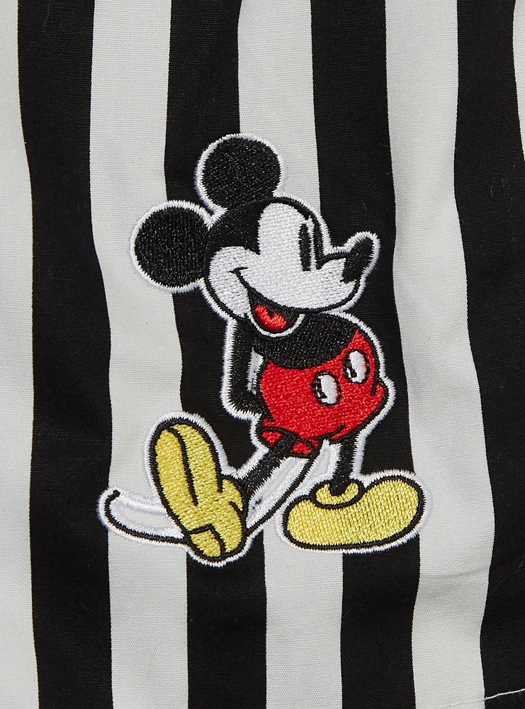 Disney Mickey Mouse Striped Women's Boxer Shorts