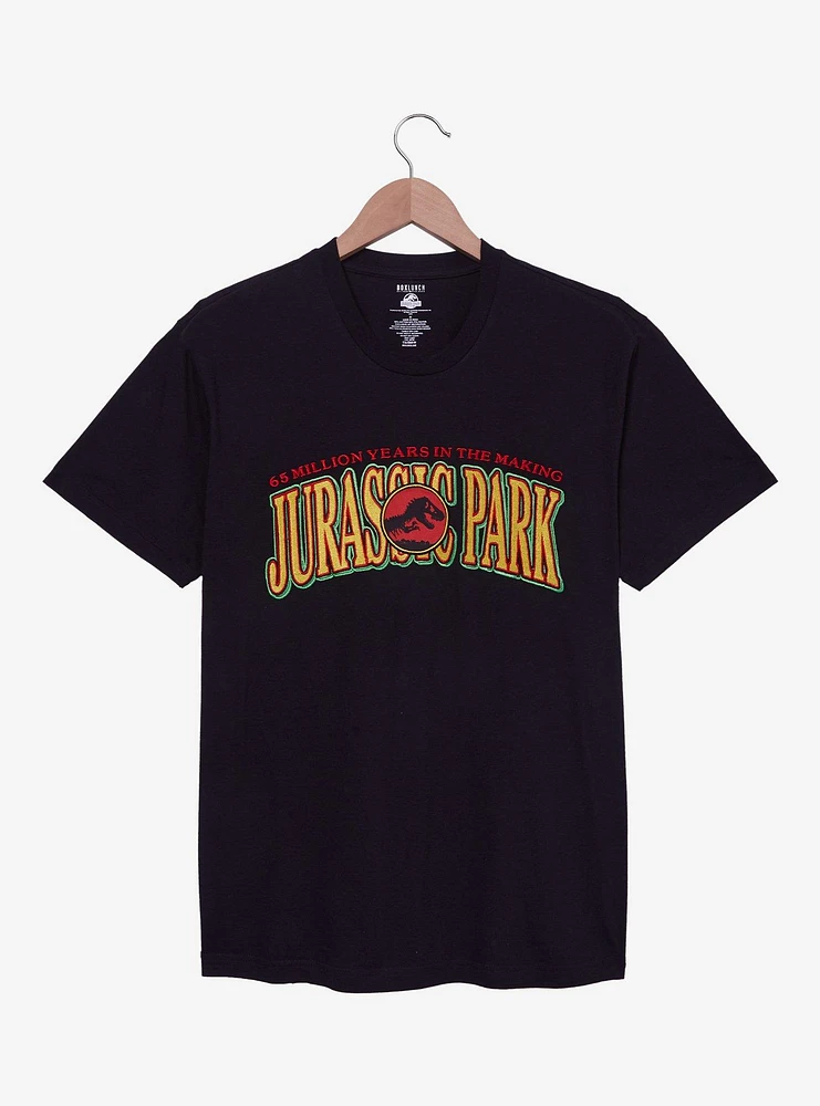 Jurassic Park Embroidered Title T-Shirt - BoxLunch Exclusive