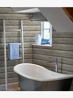 Yellowstone Bunkhouse Brown Peel & Stick Wallpaper