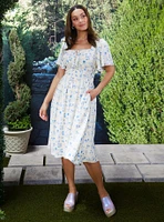 Disney Minnie Mouse Floral Smock Dress - BoxLunch Exclusive