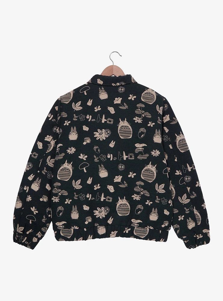 Studio Ghibli® My Neighbor Totoro Tonal Characters Allover Print Jacket - BoxLunch Exclusive