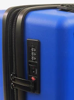 FUL LEGO Signature Brick 2x3 Trolley Expandable Carry-On Luggage Blue