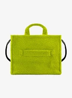 FUL The Grinch Big Face Sherpa Travel Tote with Trolly Strap