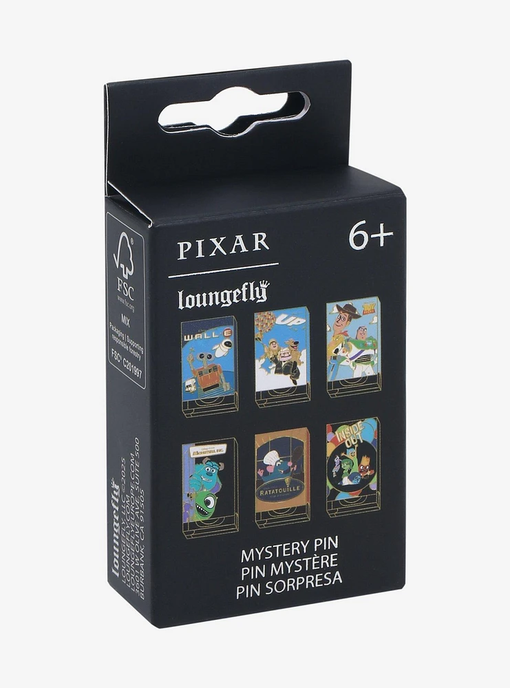 Loungefly Disney Pixar VHS Covers Blind Box Enamel Pin - BoxLunch Exclusive