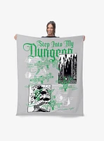 Dungeons & Dragons My Dungeon Silk Touch Sherpa Throw Blanket