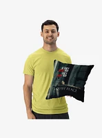 A Quiet Place Hiding Throw Pillow