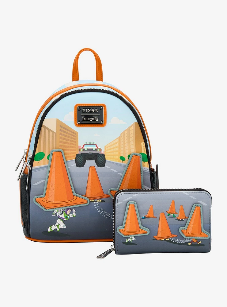 Loungefly Disney Pixar Toy Story 2 Walking Cones Scene Mini Backpack - BoxLunch Exclusive