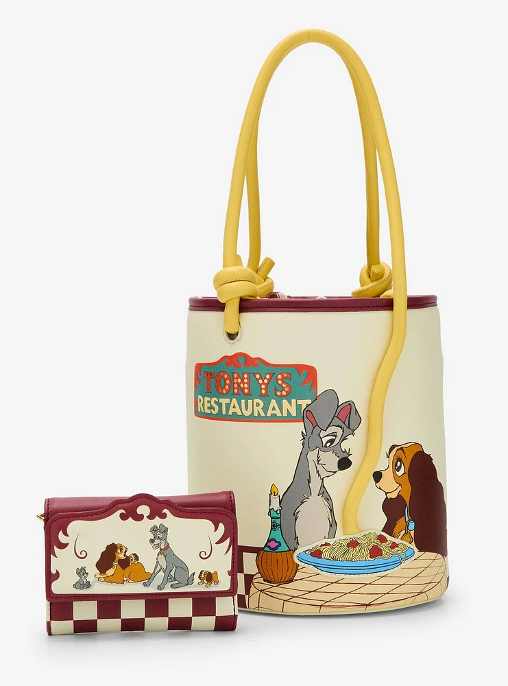 Disney Lady and the Tramp Family Portrait Wallet - BoxLunch Exclusive