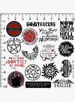 Supernatural Limited Color 100ct Vinyl Stickers Variety Pack