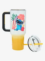 Disney Lilo & Stitch Ombré Floral Straw Tumbler with Handle