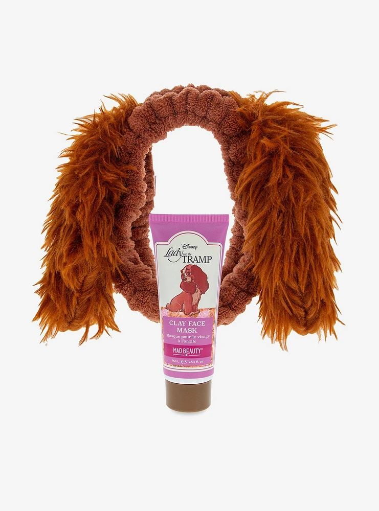 Mad Beauty Disney Lady and the Tramp Clay Face Mask & Headband Set