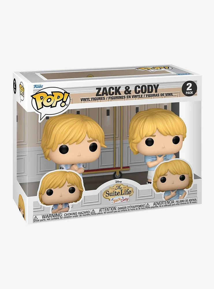 Funko Pop! Disney The Suite Life of Zack and Cody Vinyl Figure Set