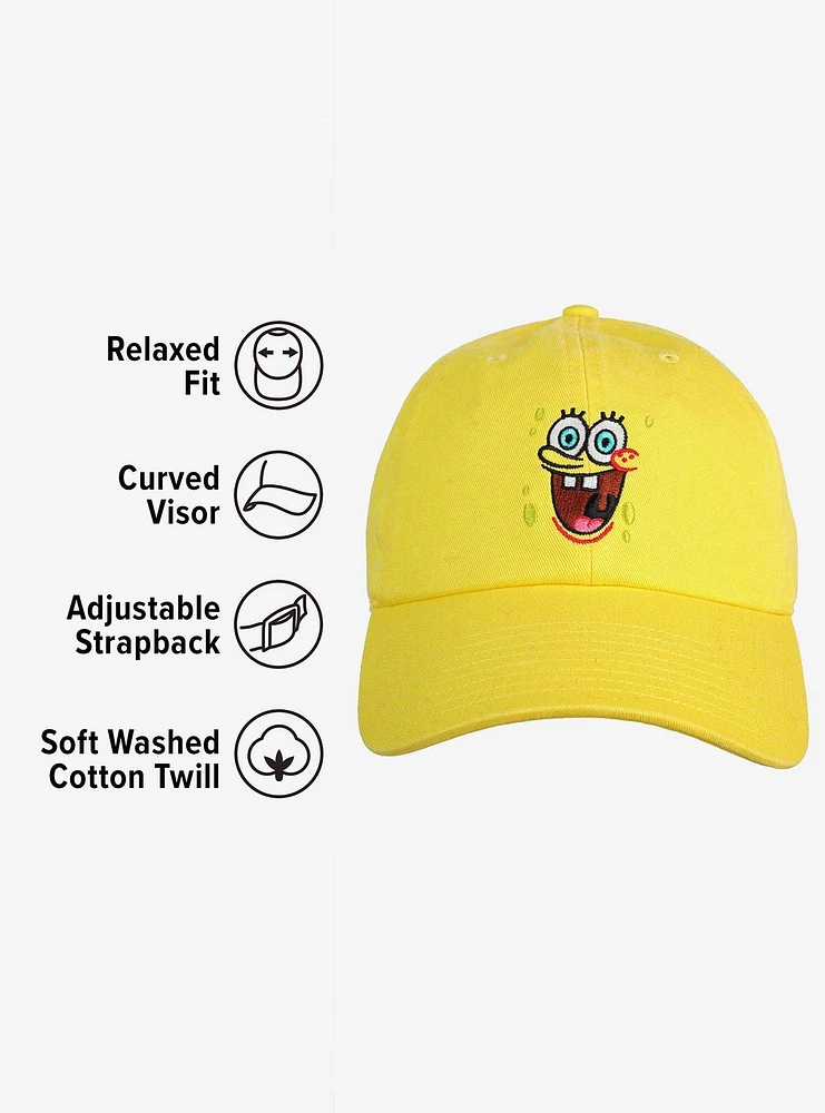 SpongeBob SquarePants Face Adult Dad Cap
