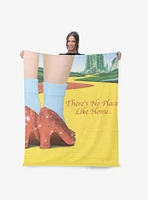 The Wizard of Oz No Place Like Home Silk Touch Throw Blanket