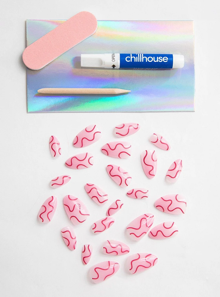 Chillhouse SpongeBob SquarePants Chill Tips Jellyfish Fields Press On Nails