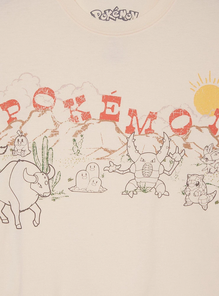 Pokémon Western Scene Women's T-Shirt - BoxLunch Exclusive