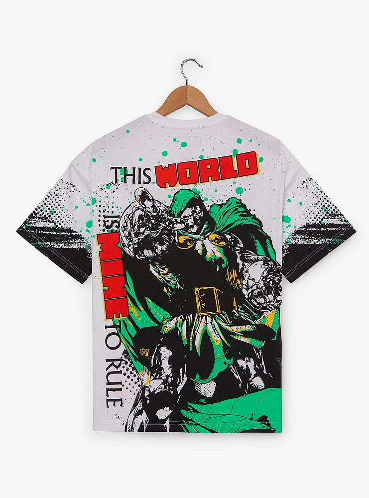 Marvel Doctor Doom Portrait T-Shirt - BoxLunch Exclusive