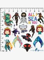 DC Comics Aquaman Movie Miscellaneous 100ct Sticker Pack