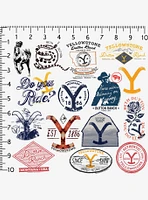 Yellowstone 2nd Variety Miscellaneous 100ct Sticker Pack