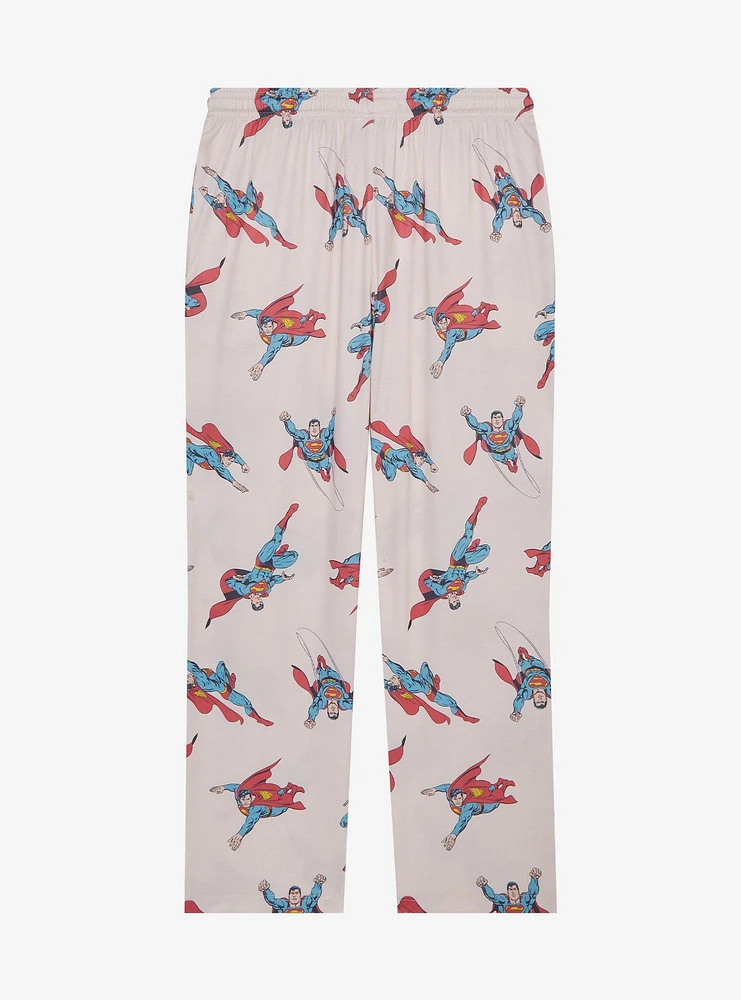 DC Comics Superman Allover Print Sleep Pants - BoxLunch Exclusive